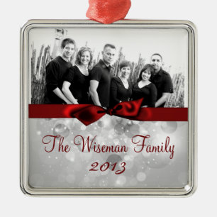 Personalised Custom Christmas PHOTO Ornament