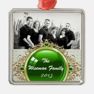 Personalised Custom Christmas XMAS PHOTO Ornament