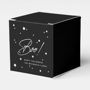 Personalised Custom Colour Boo! Halloween Favour B Box
