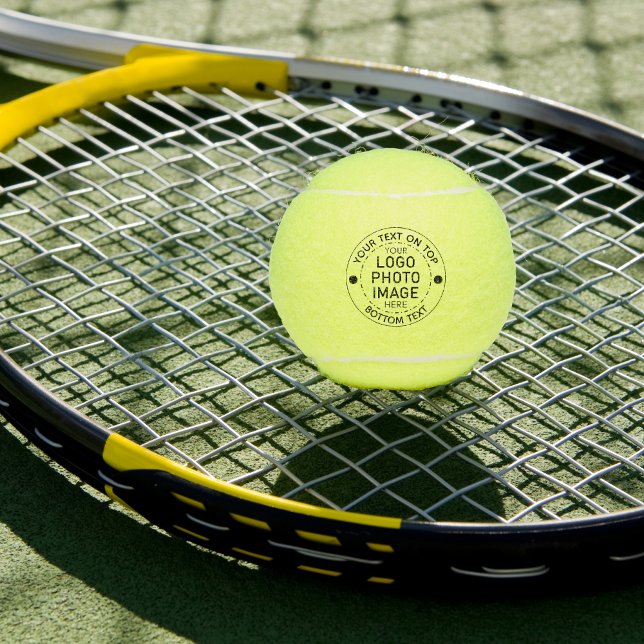 Personalised Custom Colour Text Photo Logo  Tennis Balls (Creator Uploaded)