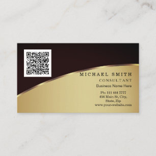 Personalised Custom Corporate QR Code Logo Business Card