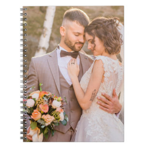Personalised Custom Couple Photo Notebook