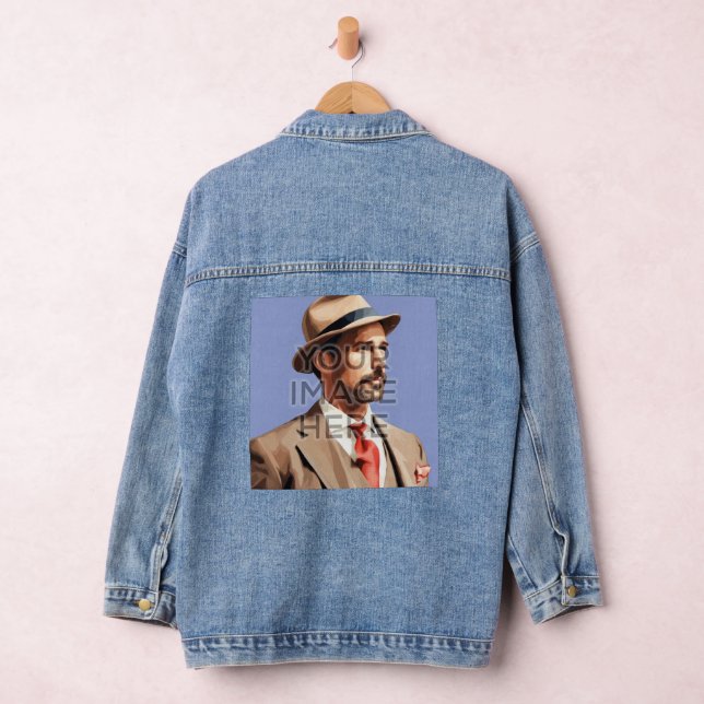 Personalised Custom Denim Jean Jacket (Hangar)