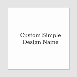 Personalised Custom Design 2" X 2" Square Name Tag