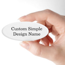 Personalised Custom Design 3" x 1.125"