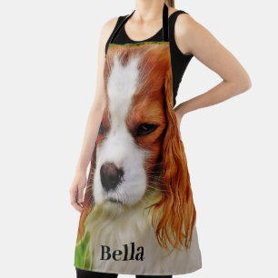 Personalised Custom Dog Lover Pet Photo and Name Apron