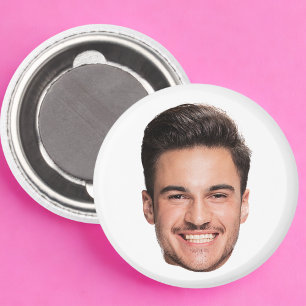 Personalised Custom Face Magnet
