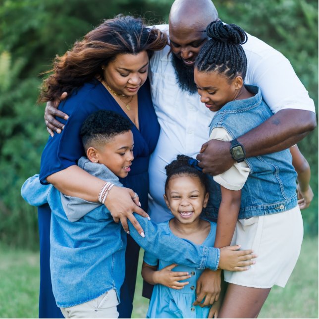 Personalised Custom Family Photo Cut Out (Front)