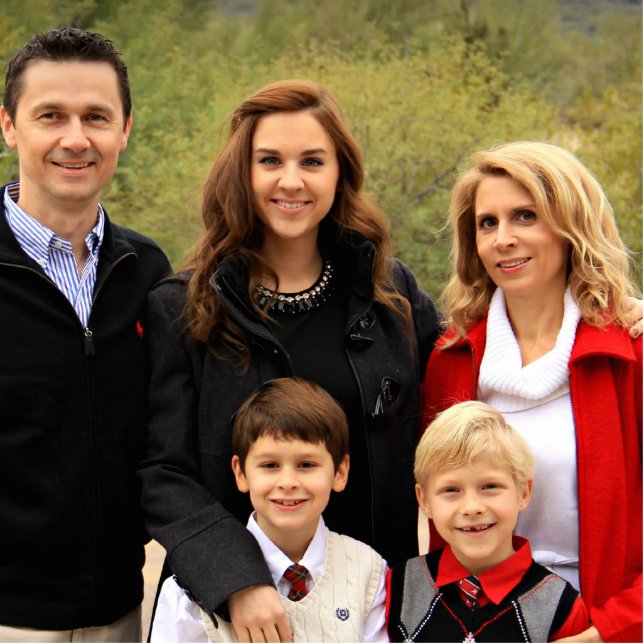 Personalised Custom Family Photo Cut Out (Front)