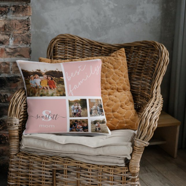 Personalised Custom Family Photo & Family Quote Cushion (Creator Uploaded)