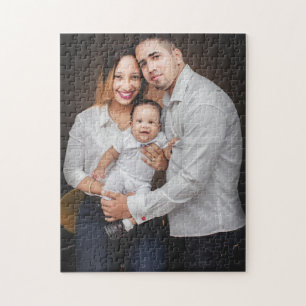 Personalised Custom Family Photo Jigsaw Puzzle