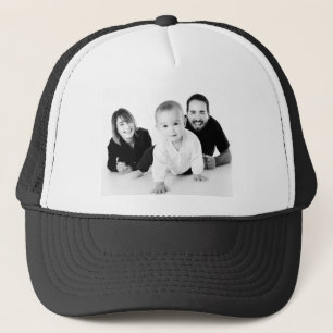 Personalised Custom Family Photo Trucker Hat 