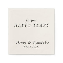 Personalised Custom For Your Happy Tears wedding