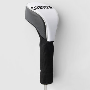 Personalised Custom Golf Club Driver Headcover
