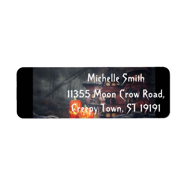 Personalised Custom Halloween (Front)