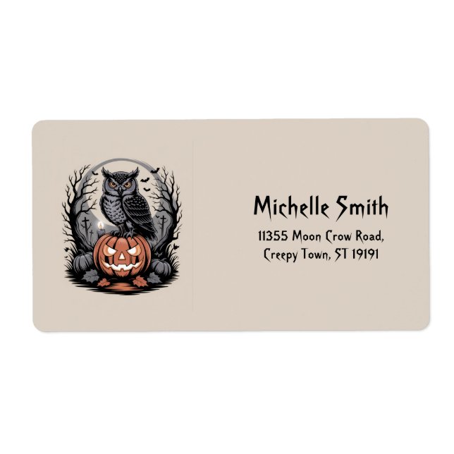 Personalised Custom Halloween  (Front)