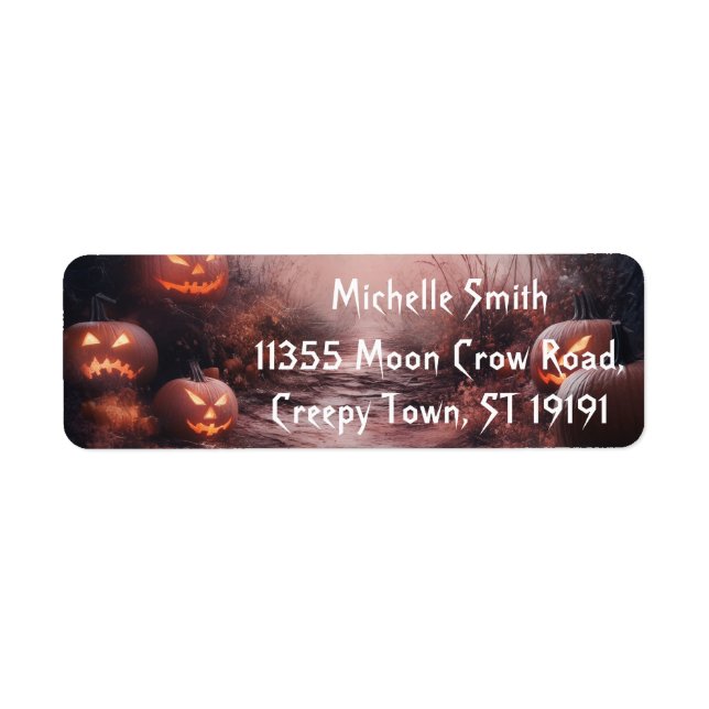 Personalised Custom Halloween (Front)