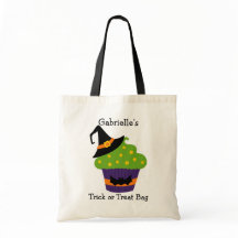 Personalised Custom Halloween Trick or Treat Bag