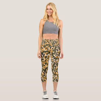 Personalised Custom High Waisted Yoga Capris