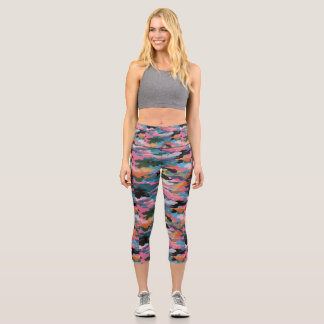 Personalised Custom High Waisted Yoga Capris