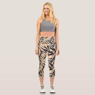 Personalised Custom High Waisted Yoga Capris