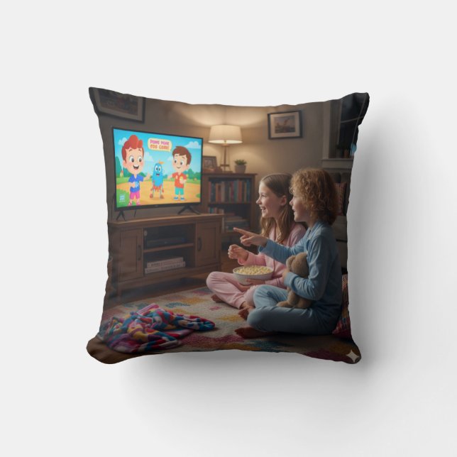 Personalised Custom Image Upload Decorative Sofa Cushion (Front)