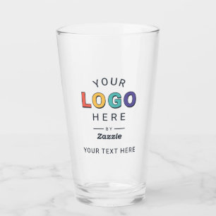 Personalised Custom Logo Business Glass