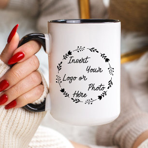 Personalised Custom Logo Coffee Mug
