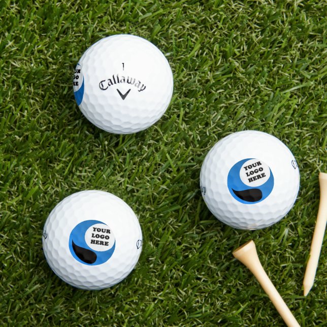 Personalised Custom Logo Golf Balls Callaway (Insitu Grass)