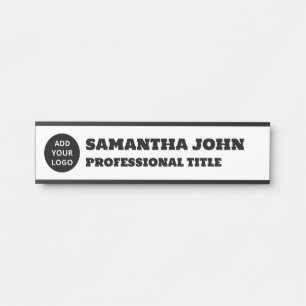 Personalised Custom Logo Name Title Door Sign