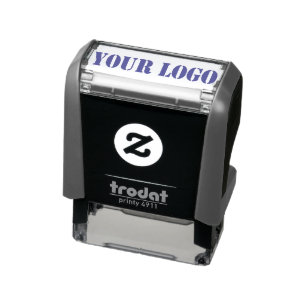 Personalised Custom Logo Self-inking Stamp Example