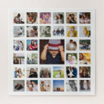Personalised Custom Made Collage Jigsaw Puzzle<br><div class="desc">33 Photo Template Personalised Custom Made Collage jigsaw puzzle from Ricaso - perfect keepsake - change the background colour by clicking on "customise further"</div>