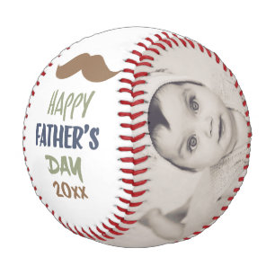 Personalised Custom Made Fathers Day Baseball