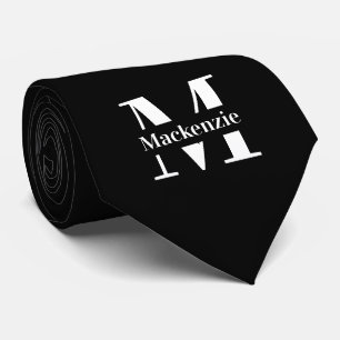 Personalised Custom Made Monogrammed Tie