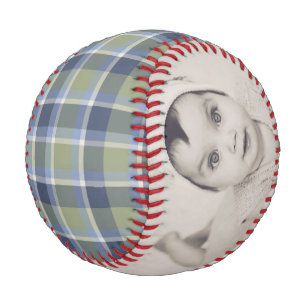 Personalised Custom Made Plaid Pattern Baseball