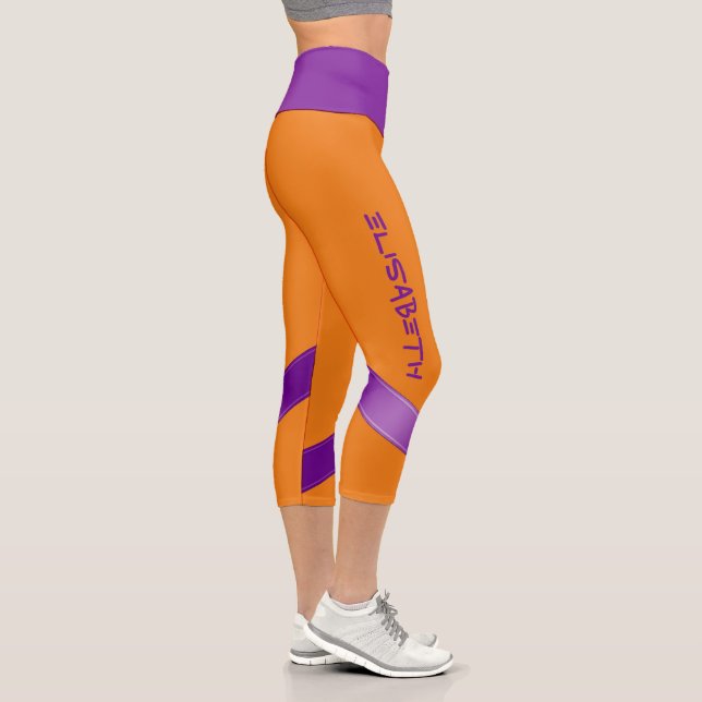 Personalised Custom Made - Template Elisabeth 4 Capri Leggings (Right)