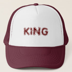 Personalised Custom Maroon Colour Trucker Hats Cap