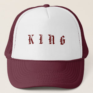 Personalised Custom Maroon Colour Trucker Hats Cap