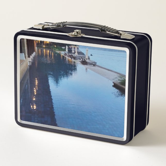 Personalised Custom Metal Lunch Box (Front)