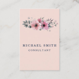 Personalised Custom Minimalist Modern QR Code Logo Business Card