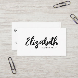 Personalised Custom Minimalist Modern QR Code Logo Business Card