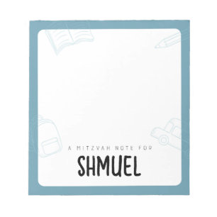 Personalised Custom Mitzvah Notes