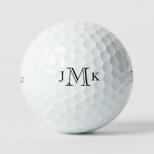 Personalised Custom Monogram Titleist Pro VI Golf Balls