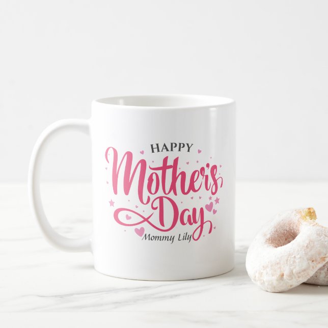 Personalised Custom Mother's Day | Coffee Mug (With Donut)