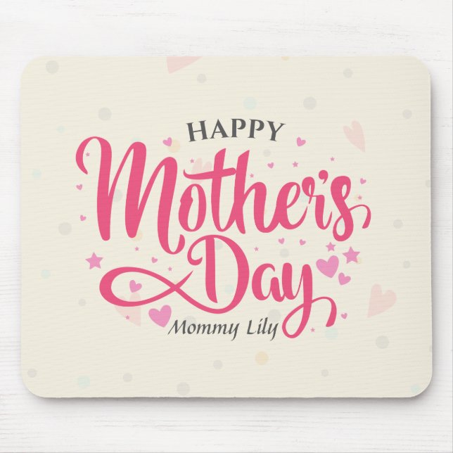 Personalised Custom Mother's Day | Mouse Pad (Front)
