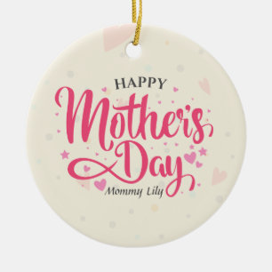 Personalised Custom Mother's Day Ornament