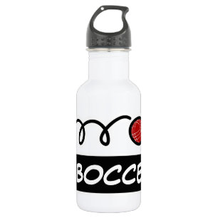 Personalised custom name bocce ball gift 532 ml water bottle