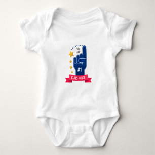 Personalised Custom Name Father's Day Bodysuit