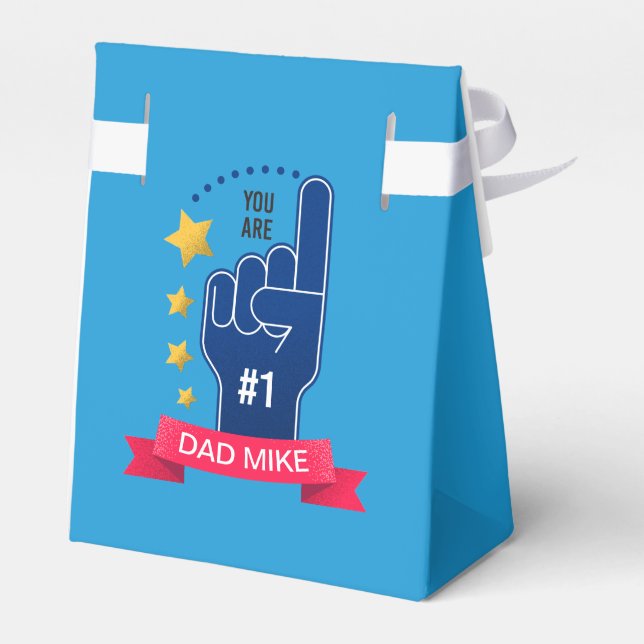 Personalised Custom Name Father's Day | Favour Box (Back Side)