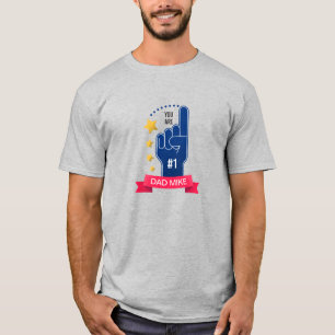 Personalised Custom Name Father's Day Shirt